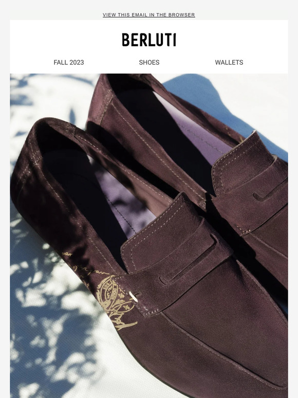 Berluti: Fly : definitly with bookmaking inspiration | Milled