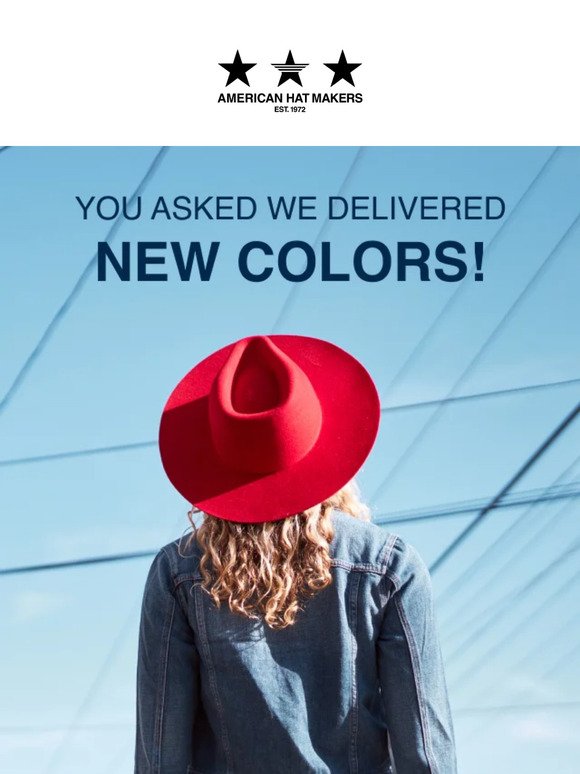 American Hat Makers: You asked, We Delivered | Milled