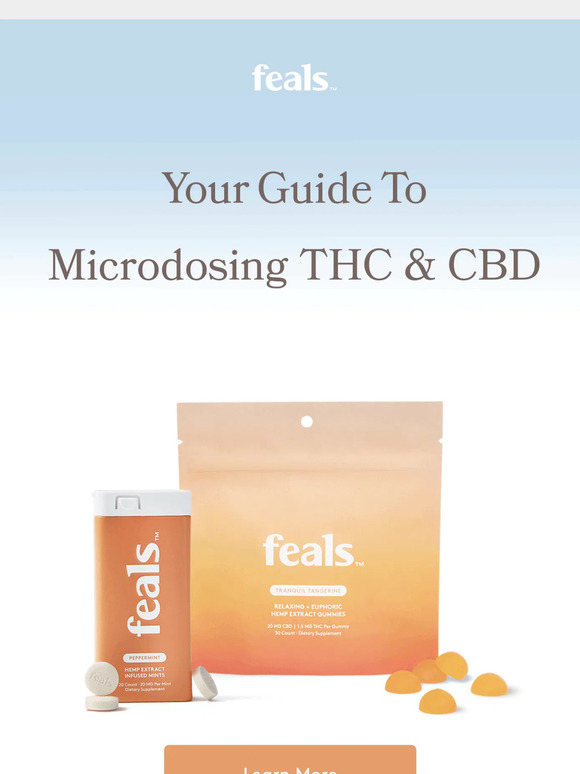 Microdose your way to relief