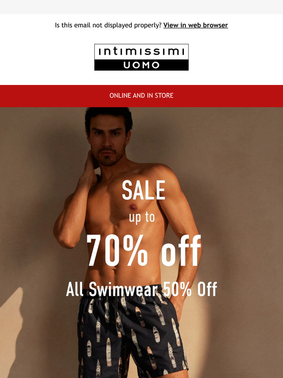 SALES got bigger: up to 70% off and now SWIMWEAR on SALE! 🎯