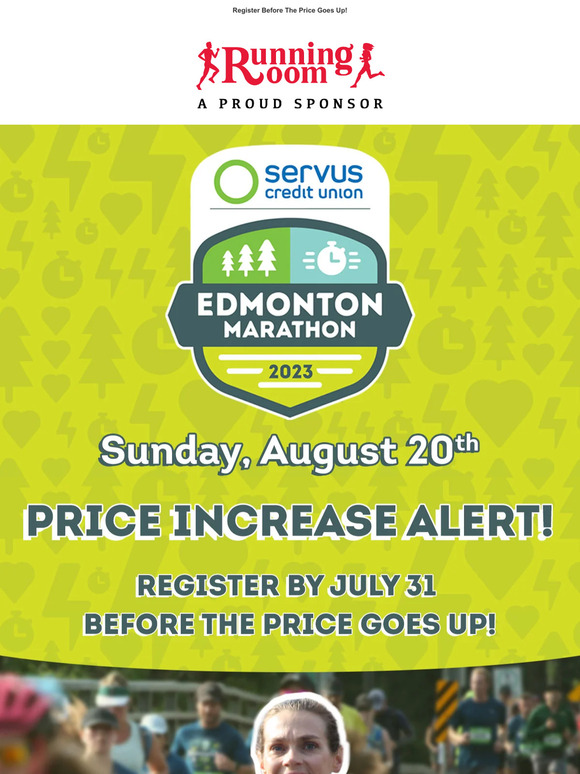 Running Room Canada Sneak Peek Of The 2023 Servus Edmonton Marathon