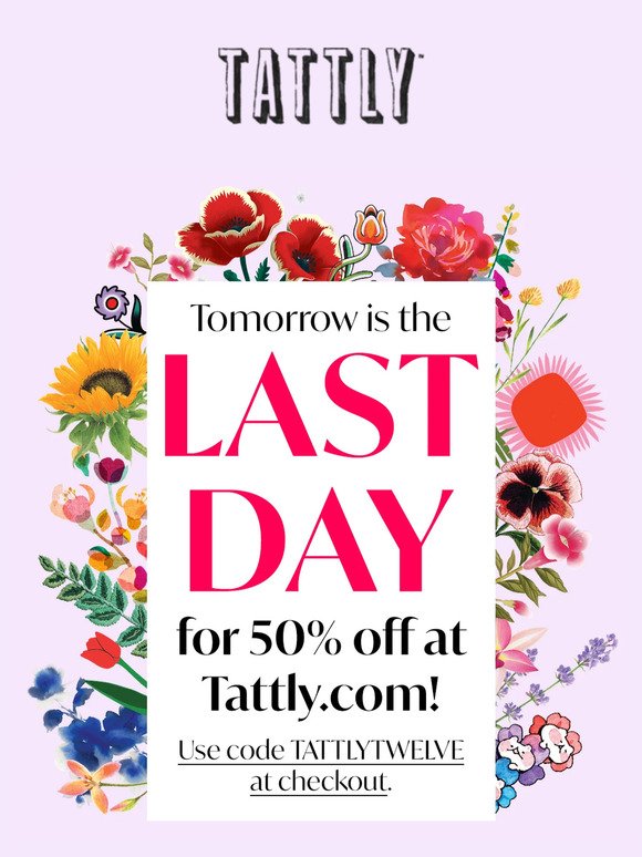 Don't Miss Out On 50% Off! 