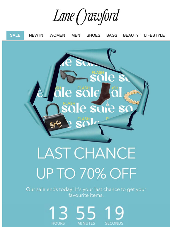 Your Last Chance To Shop And Save