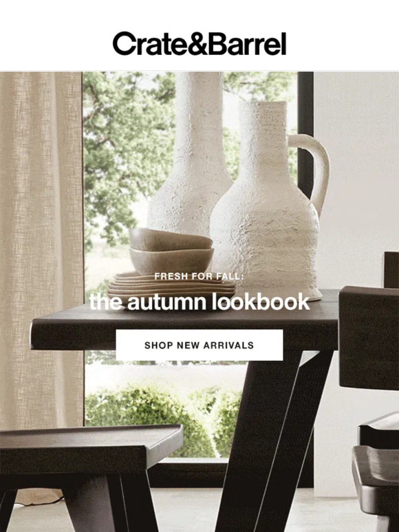 Crate And Barrel Fall 2023 Lookbook Warm And Relaxed Vibes Milled 1931