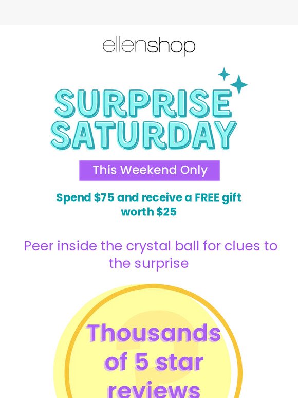 Don’t miss out: FREE surprise gift!