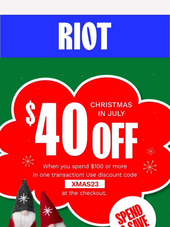🔥 2 DAYS ONLY! Get $40 OFF When You Spend $100 Or More!