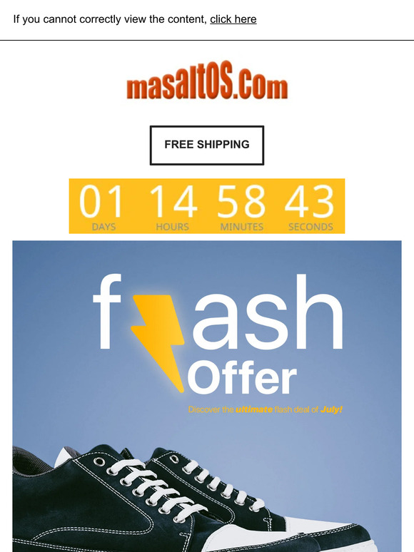 Discover the ultimate flash deal of July!