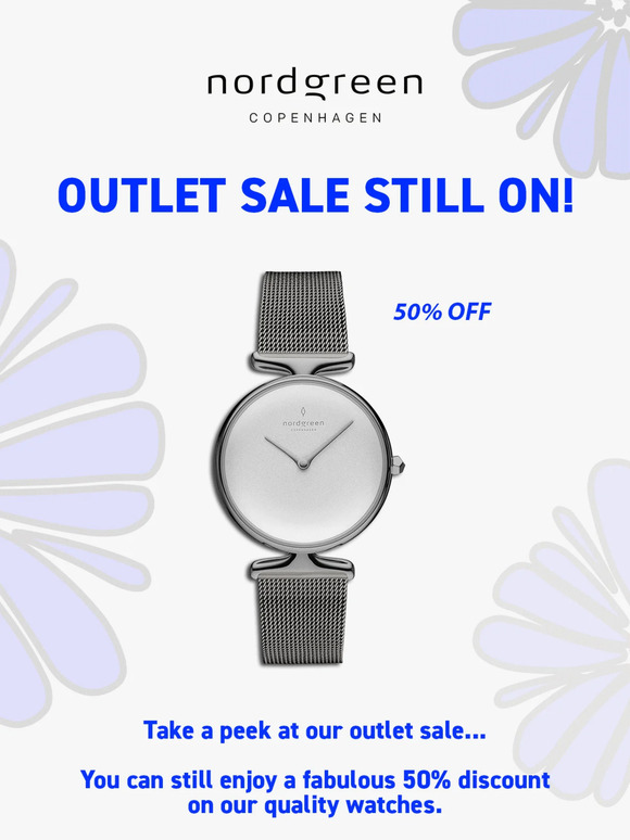 Last chance for 50% off