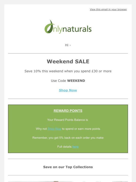 Don't Miss Out - Weekend SALE still on