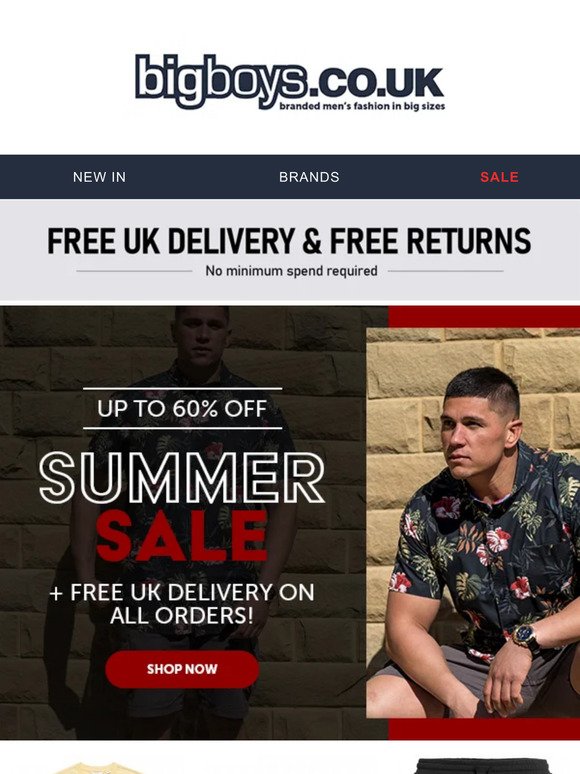 Summer Savings + FREE UK Delivery 💪☀️