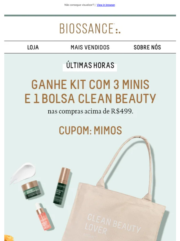 ÚLTIMA CHANCE: Tem 6 mimos te esperando 👀