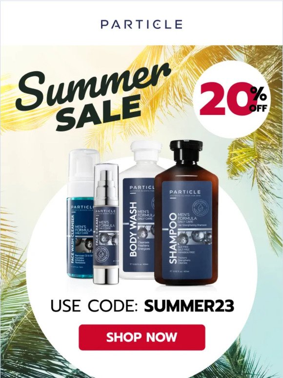 Summer Flash Sale - Take 20% OFF!