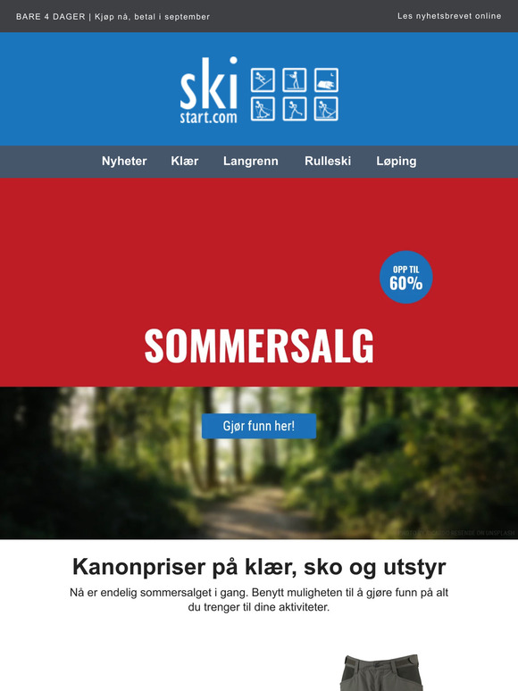 SOMMERSALG ER I GANG