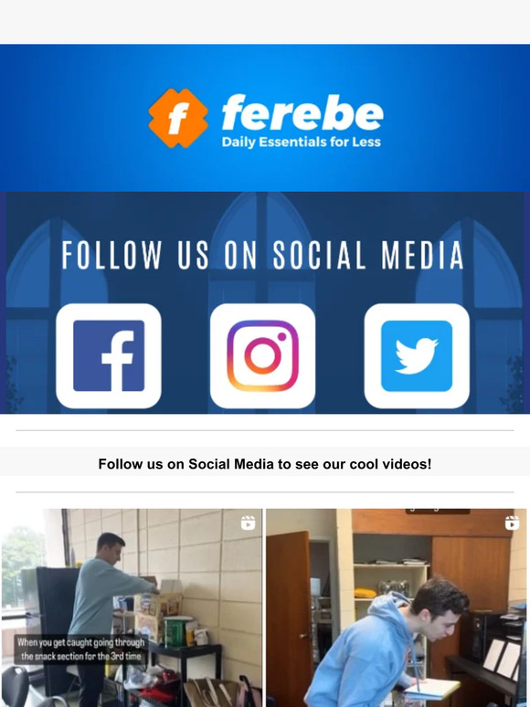 Follow us on Social Media