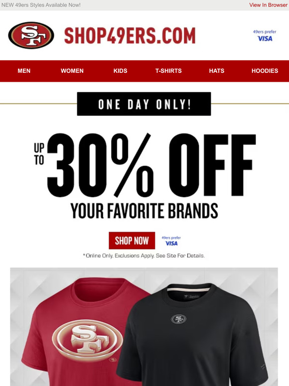 San Francisco 49ers Team Shop: 49ers Cool Weather Collection