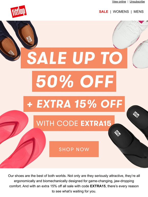 Extra 15% Off All Sale – Ends Tonight!