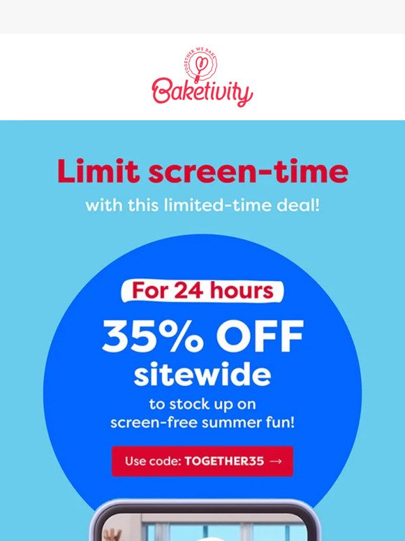 🚨Stock up on screen-free fun with 35% OFF for 24 hours!
