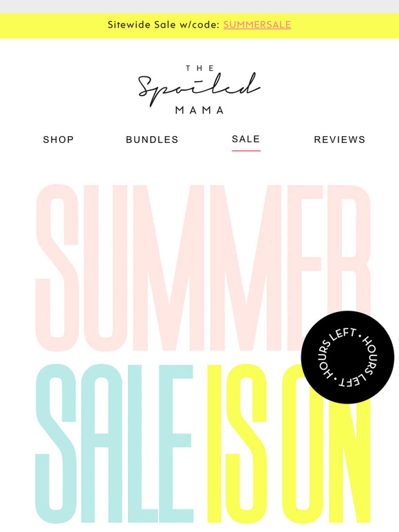 Mama, don't miss our FLASH SALE ⏰
