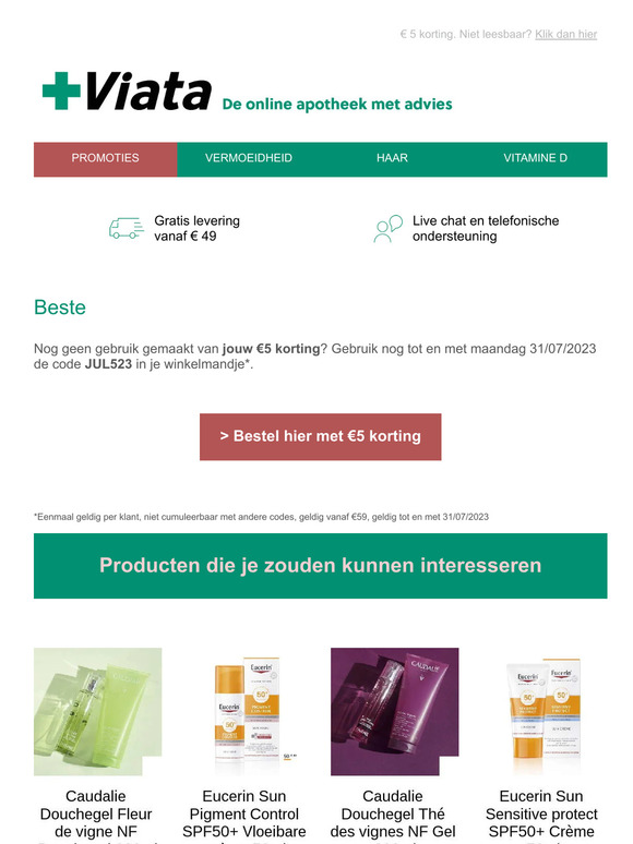💯 ALLERLAATSTE KANS - gebruik nog snel jouw €5 korting