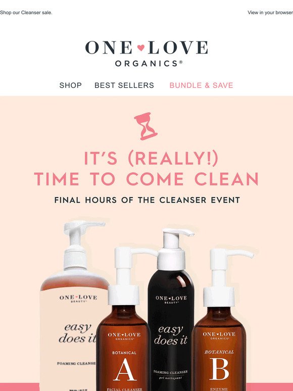 Ending SOON: The Cleanser Event