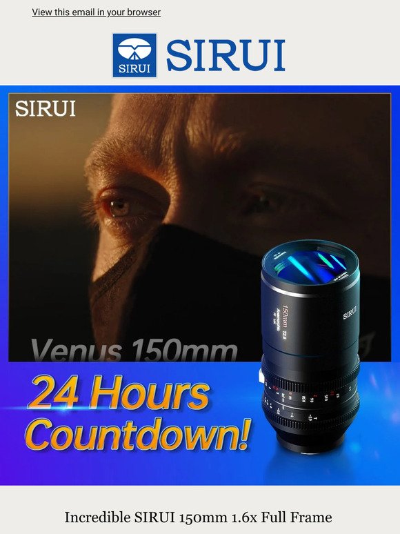 ⏰24 Hours Countdown！ Venus 150mm 1.6x Launching