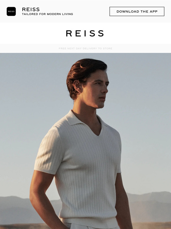 Reiss UK Email Newsletters Shop Sales, Discounts, and Coupon Codes