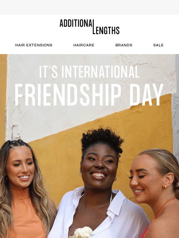 It's International Friendship Day