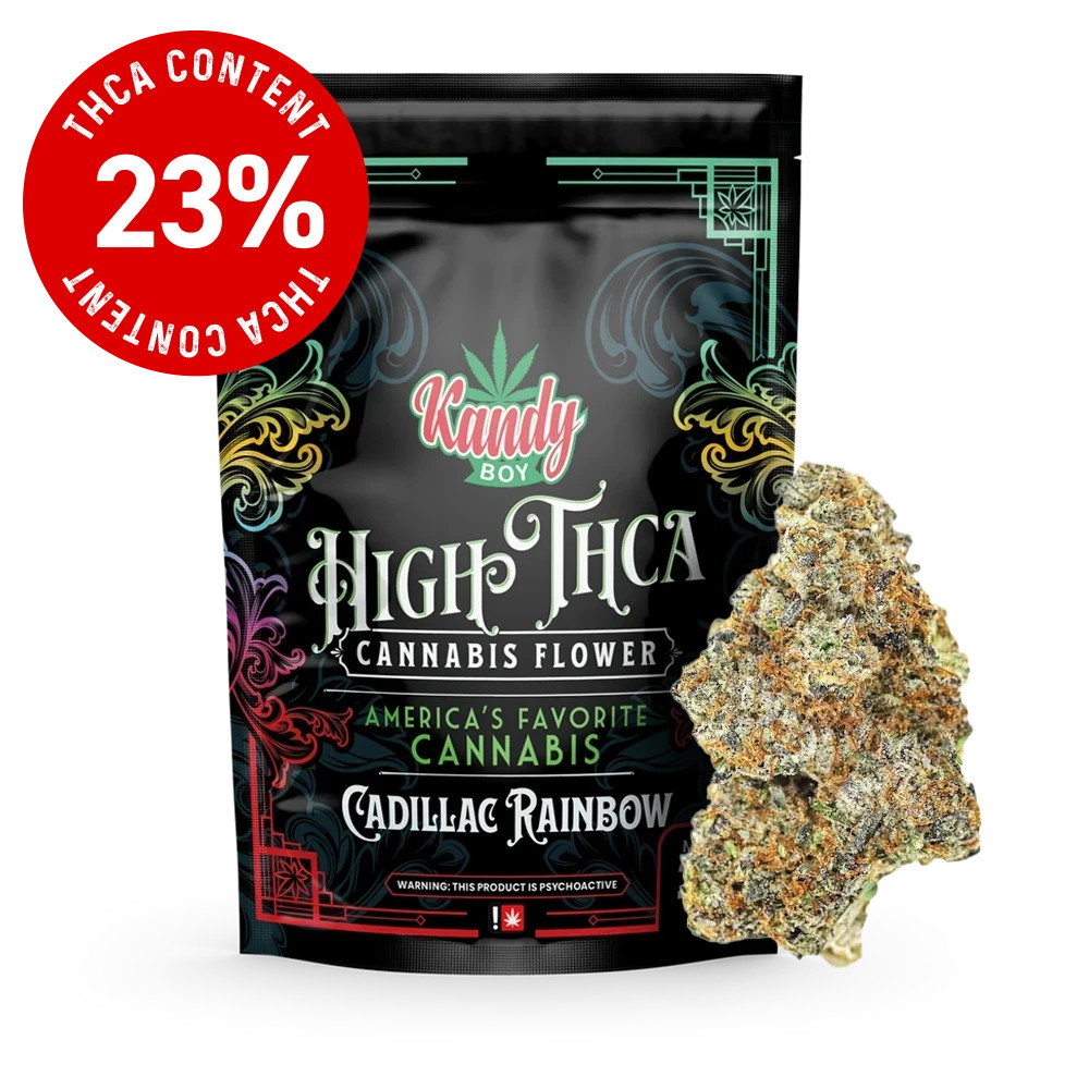 Image of THCA Flower- Cadillac Rainbow