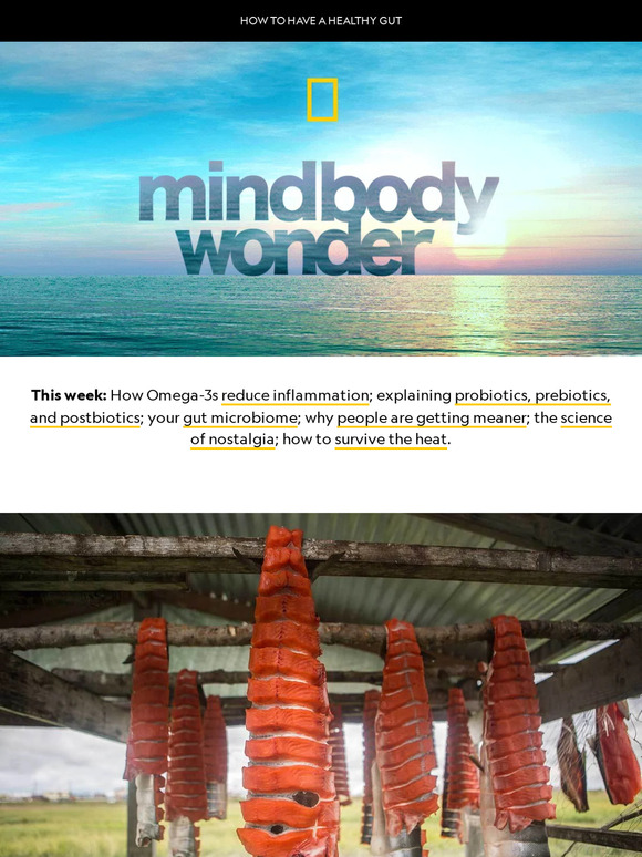 National Geographic Omega3s and inflammation What you need to know