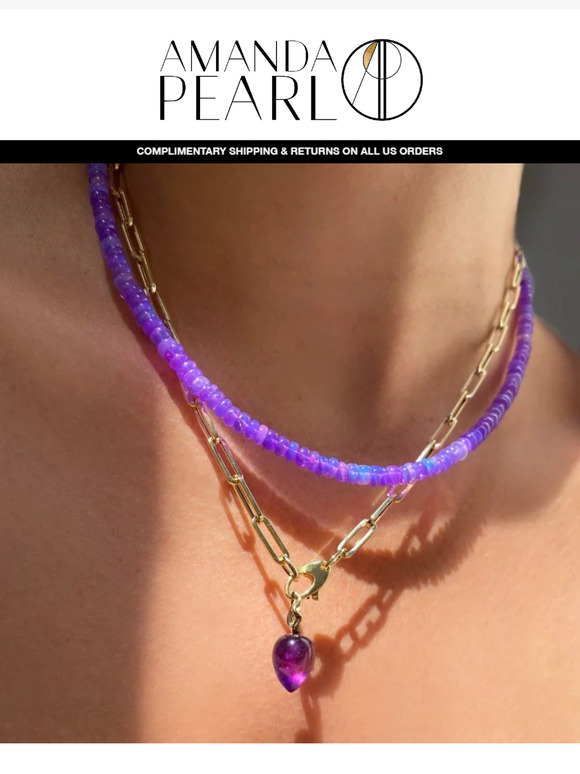 NEW IN: Amethyst Acorn