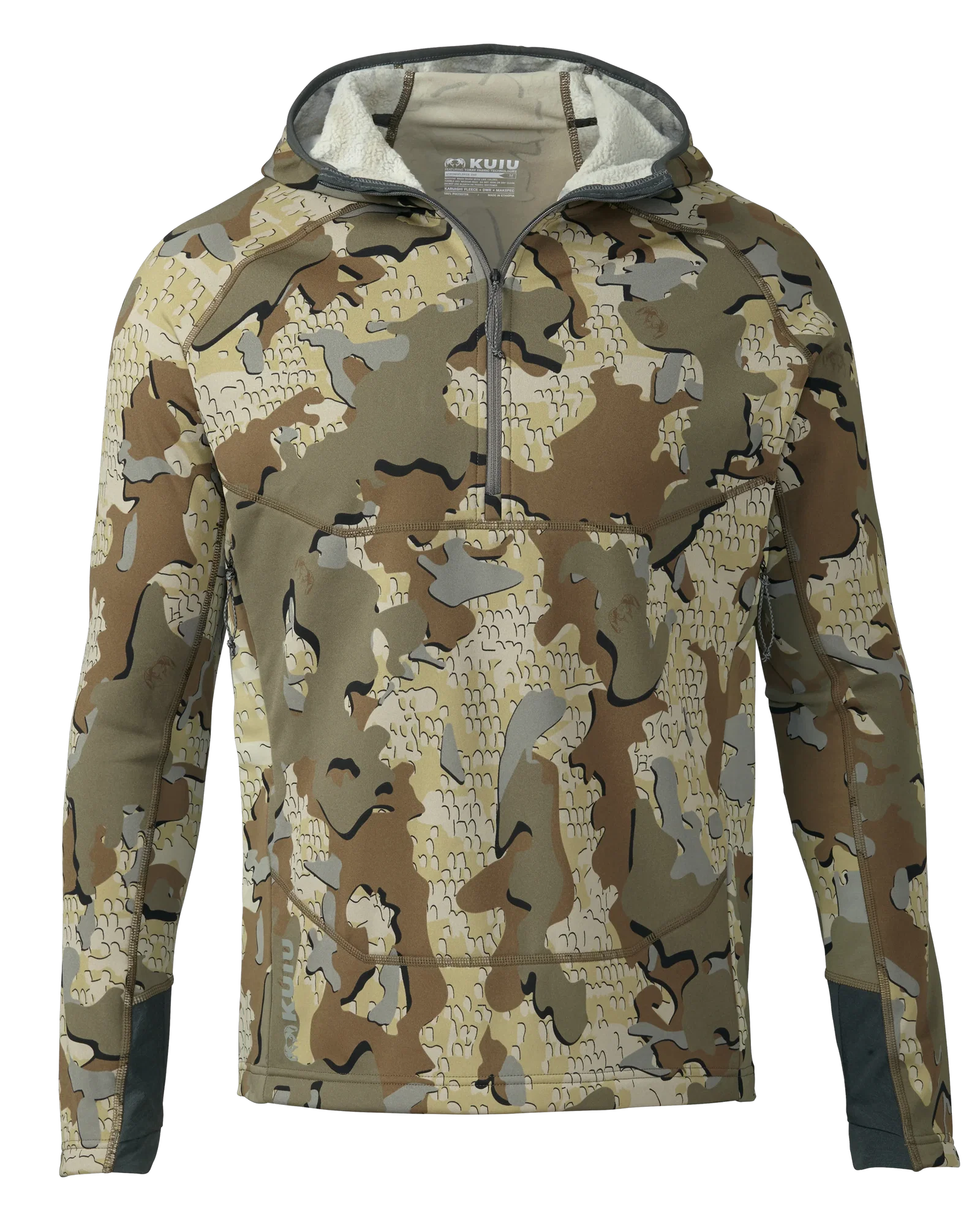 Image of OUTLET STRONGFLEECE<BR>HYBRID 260 ZIP-T HOODIE<BR>REG - $159.00
