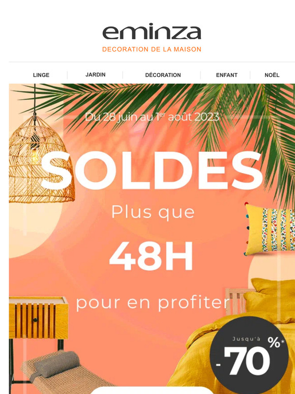 SOLDES – 48h pour en profiter !