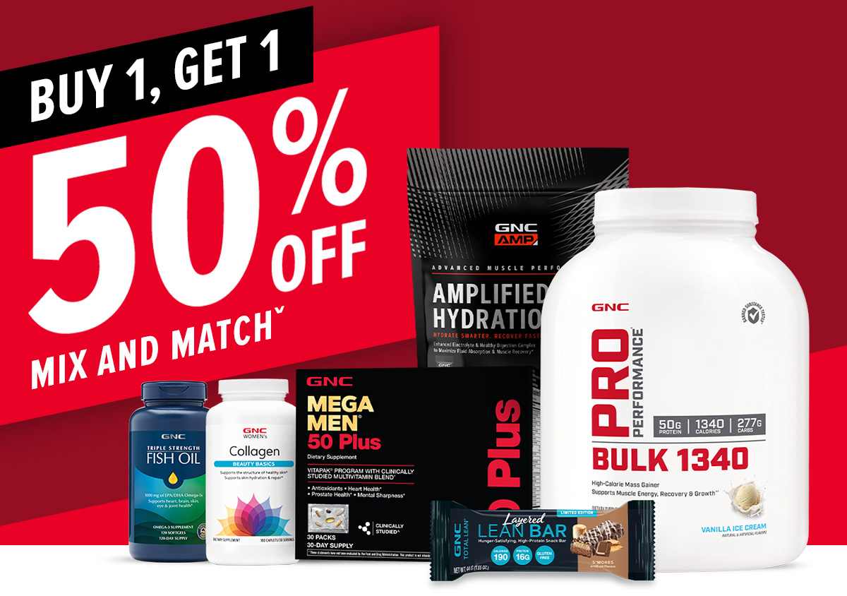 GNC BIG SALE SMACKDOWN! WWE x C4 is BOGO 50 OFF! Milled