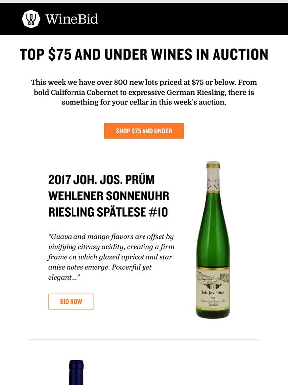 You NEED these $75 and under wines...
