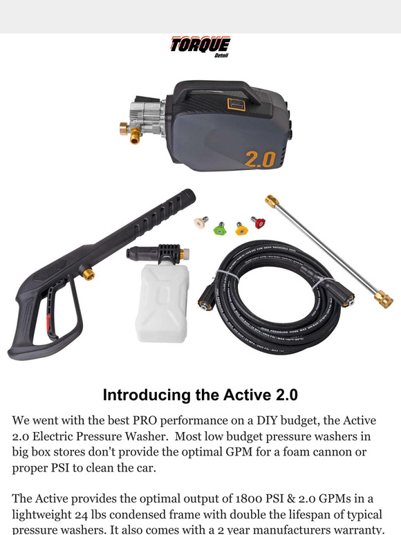 Torque Detail Guide How to Pressure Wash Your Car Milled