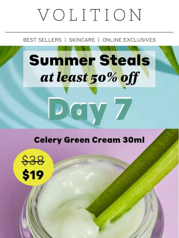 ENDS TONIGHT 💚 Summer Steal #7: Celery Green Cream 30ml 💚