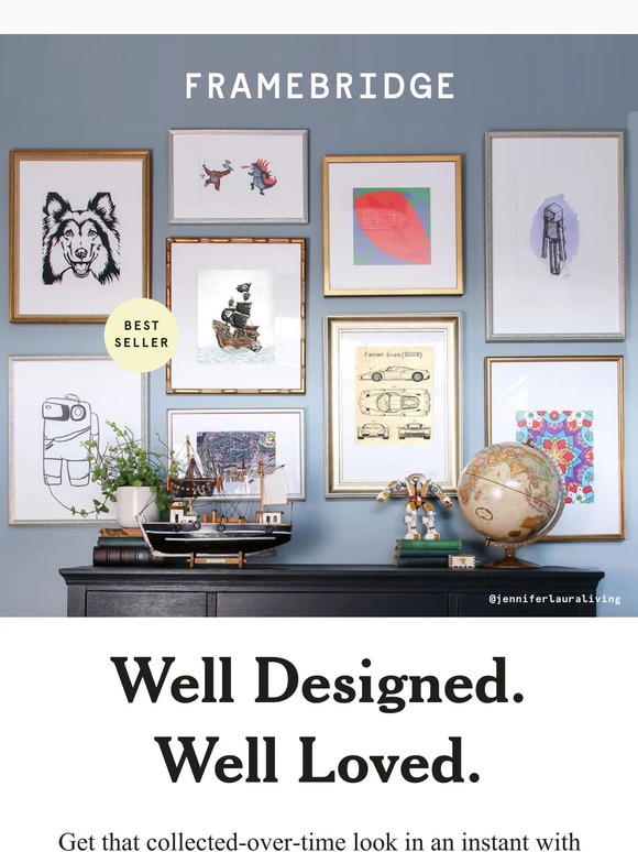 Framebridge On the mostpopular list Milled