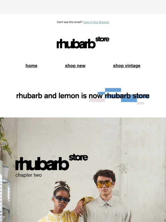 Welcome to Rhubarb Store