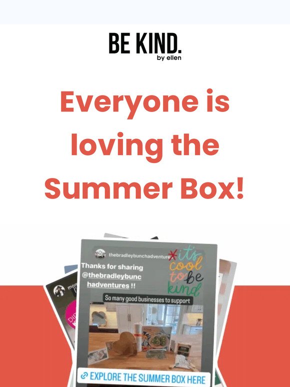 Everyone is loving the Summer Box!
