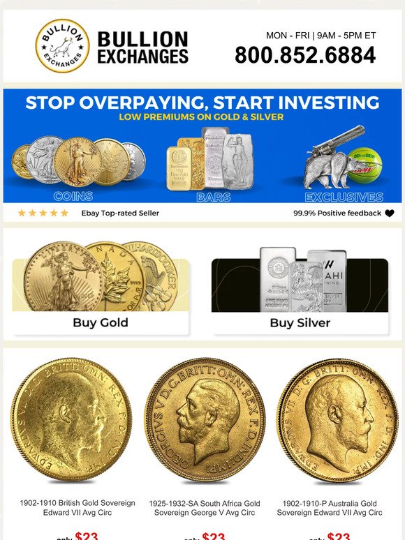 ⚡DEALS on eBay: Shop Gold Vintage Coins & Silver Collectables!⚡