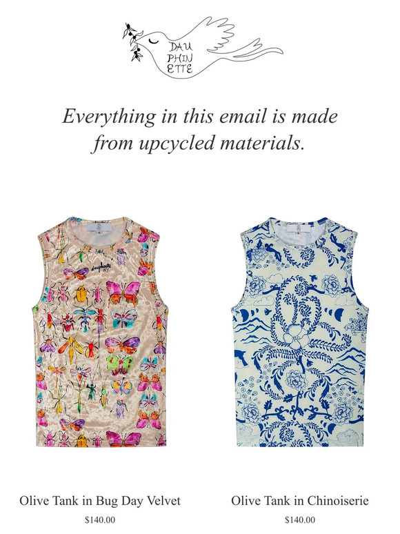 New Recycled + Upcycled Styles