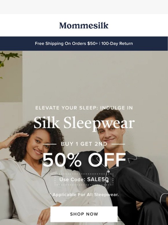 Silk Sophistication: Elevate Your Sleepwear Game