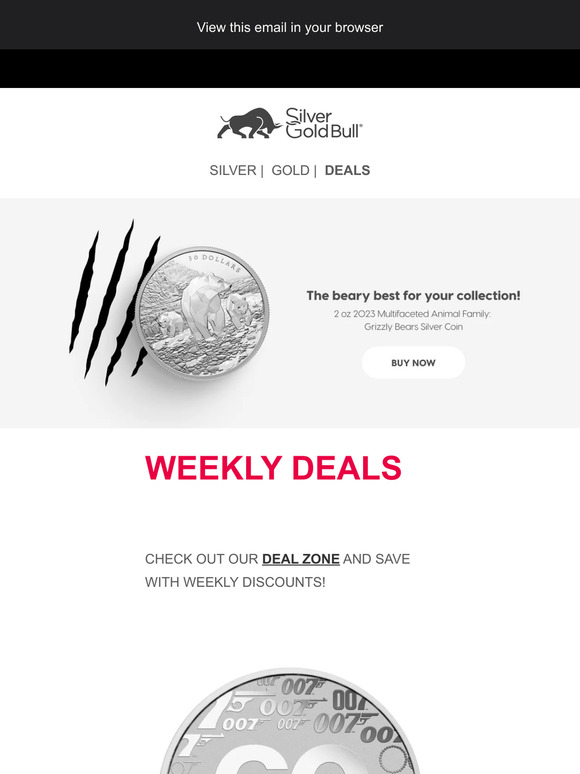 Looking for something new? Check out our Weekly Deals!