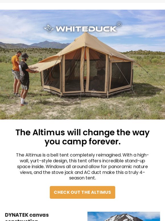 The Altimus is here ⛺️ Learn all about it