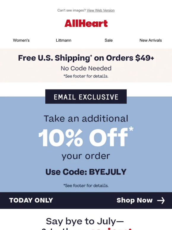 Email only offer inside (it's EXTRA savings!)