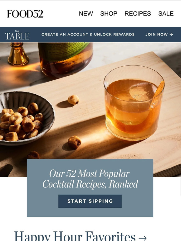 Food52 Our 52 most popular cocktail recipes, ranked. Milled