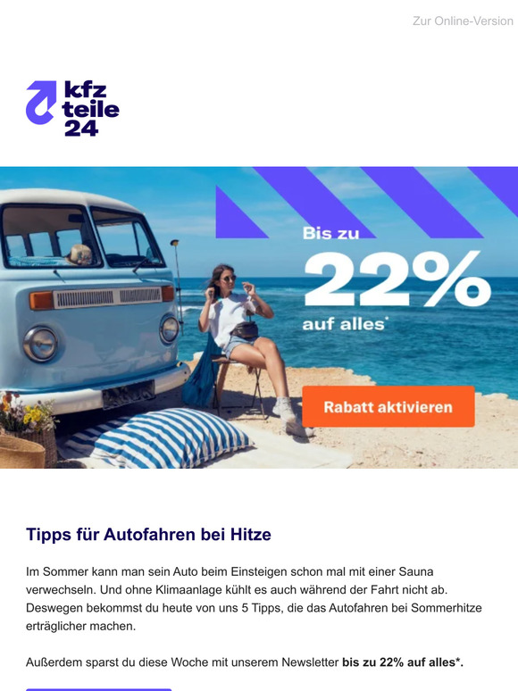 5 Tipps gegen Hitze im Auto 🥵