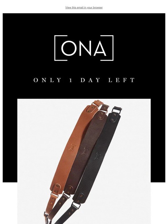 ⚠️ Sale Ends At Midnight. All Camera Straps 20% Off.