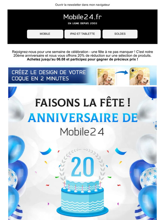 Ce n'est pas seulement une vente. C'est une célébration. 🥳