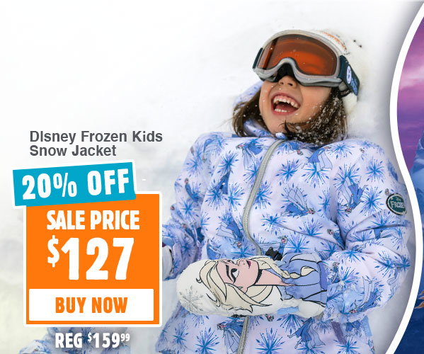 Disney Frozen Kids Snow Jacket